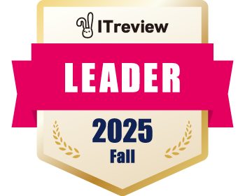 ITreview Grid Award 2025 Spring MEO部門LEADERバッジ